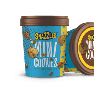 9869_TB Snazzles Standard Cookie 125gr Mini Cookies with Chocochips