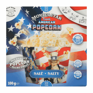 9892_TB Movies Star Popcorn 100gr Microwave Box Salted