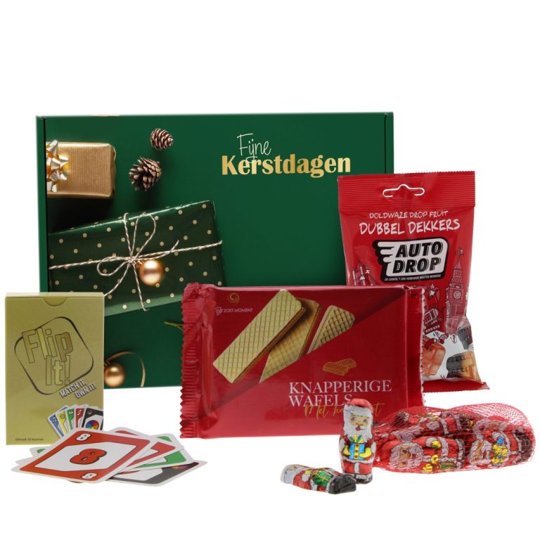 Fijne Feestdagen Brievenbusgeschenk