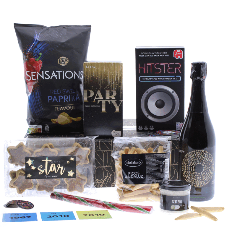 Hitster & Hapjes Kerstpakke