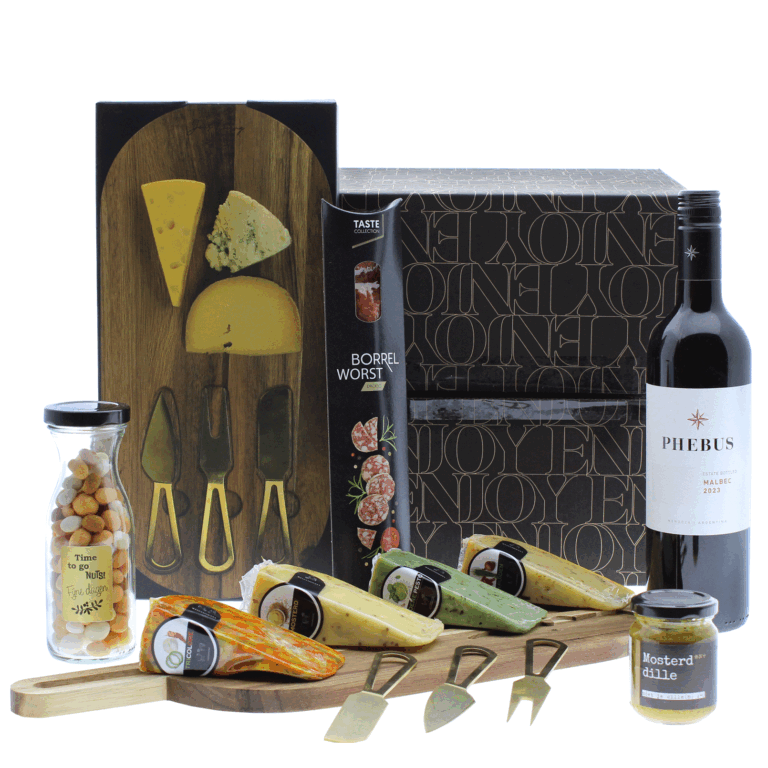 Kerstpakket Kaasplank Deluxe