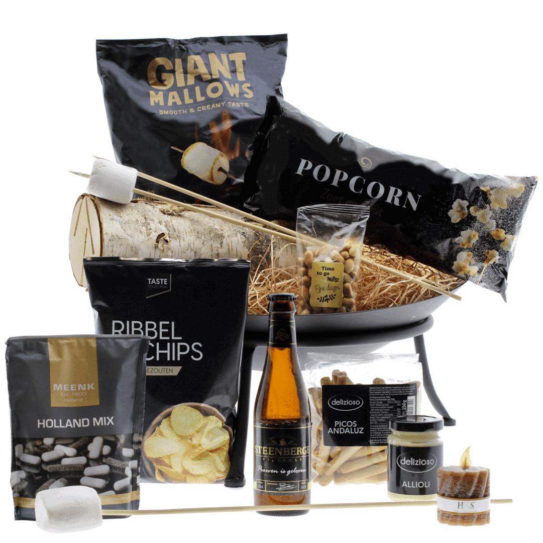 Kerstpakket kampvuur