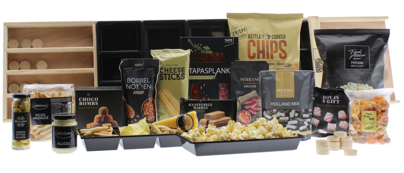 Sjoelen & Snack kerstpakket 2