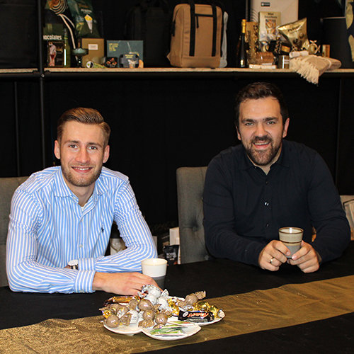 We zitten klaar met de koffie