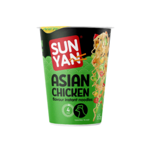 sun yan noodles chicken cup groen 65gr