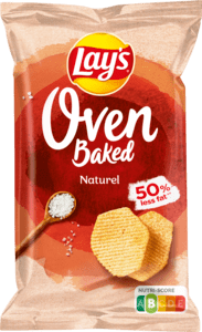 Lays Oven Baked Naturel Chips 150 gr