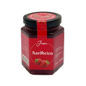 aardbei jam rood 230gr