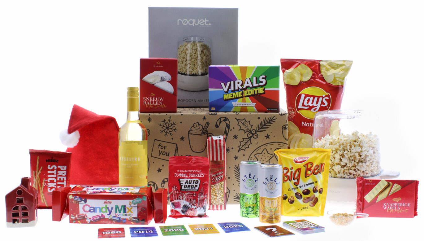Kerstpakket Popcorn & Virals